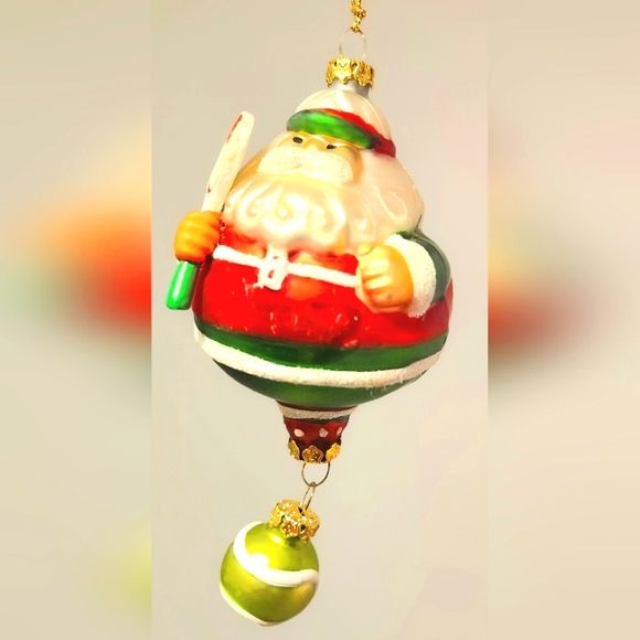 3 Blown Glass Christmas Tree Ornaments - Picture 6 of 11